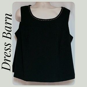 Dress Barn Tops - Plus-Size Shell Camisole Black Size 22W Like New Dress Barn Tops - Plus-Size Shell Camisole Black Size 22W Like New